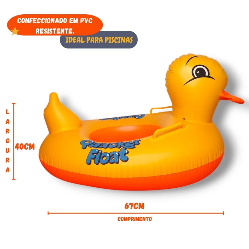 Boia Bote Inflável Infantil Bebê Menina Menino Mergulho Natação Piscina Megalomania