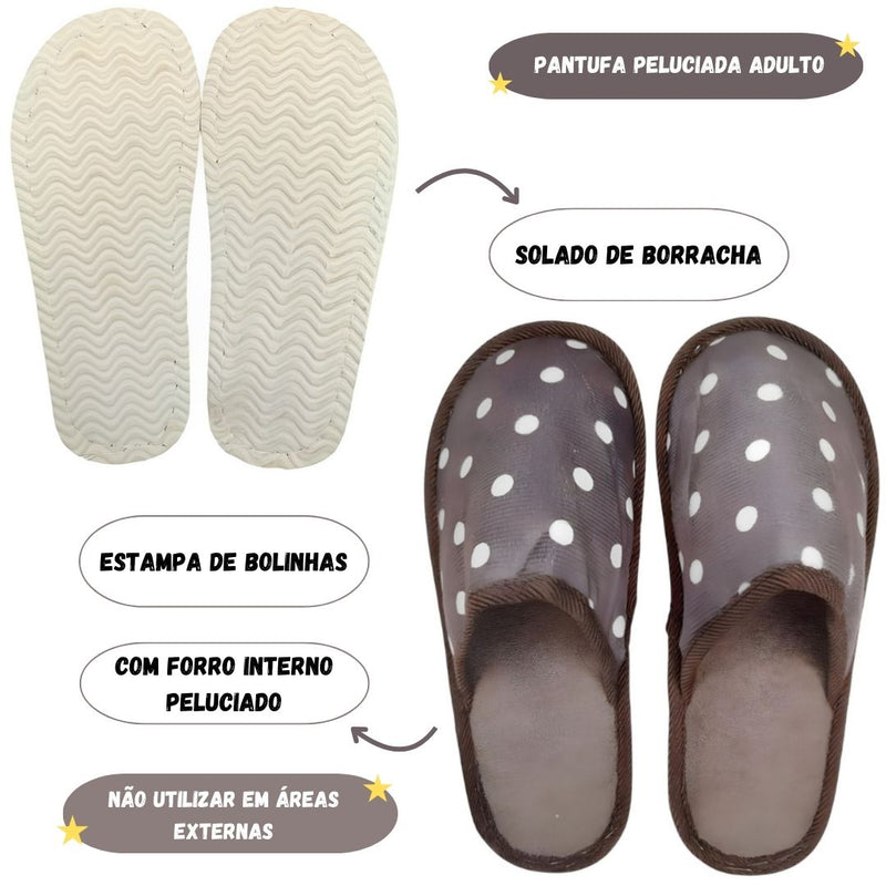 Pantufa Chinelo Cinza Adulto Masculina Presente Namorados Inverno Frio Megalomania