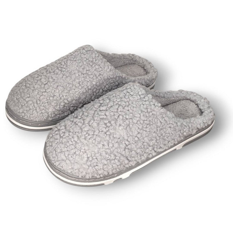 Chinelo Pantufa Masculina Unissex Feminina Solado Borracha Carneirinho Pelucia Megalomania