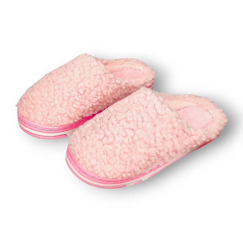Pantufa Feminina Chinelo Quarto Rosa Peluciada Fofinho Carneirinho Megalomania