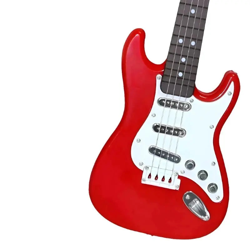Brinquedo Musical Guitarra Elétrica para Crianças 17in   4 Cordas Instrumento Musical Eletrônica Portátil Aliexpress