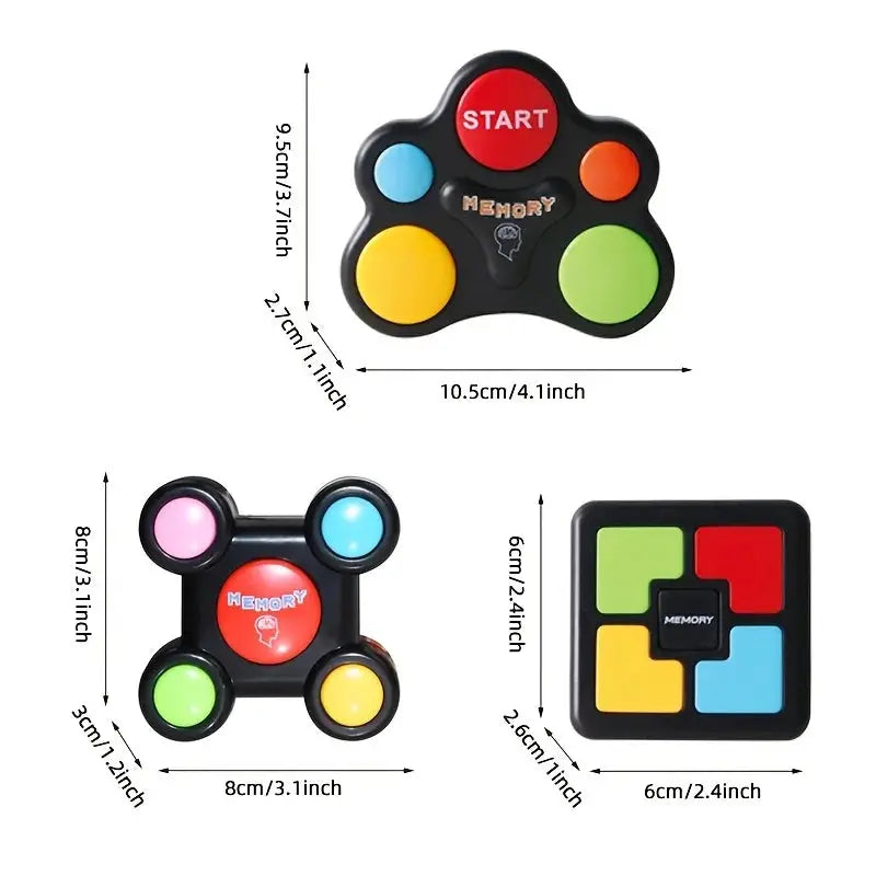 Brinquedo Jogo da Memória Máquina Educativa Brinquedo Interativo com Luzes e Sons Jogo de Treinamento de Memória Brinquedo Divertido para Meninos e Meninas Presente Divertido para Crianças Aliexpress