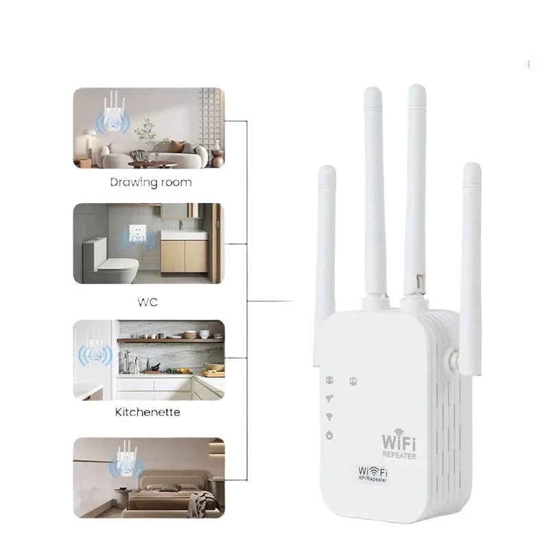 Repetidor WiFi sem Fio de Banda Dupla Impulsionador de Sinal WiFi 2.4G  5G Extensor 802.11BGN Gigabit UE Plugs EUA Amplificador WiFi WPS Rout Aliexpress