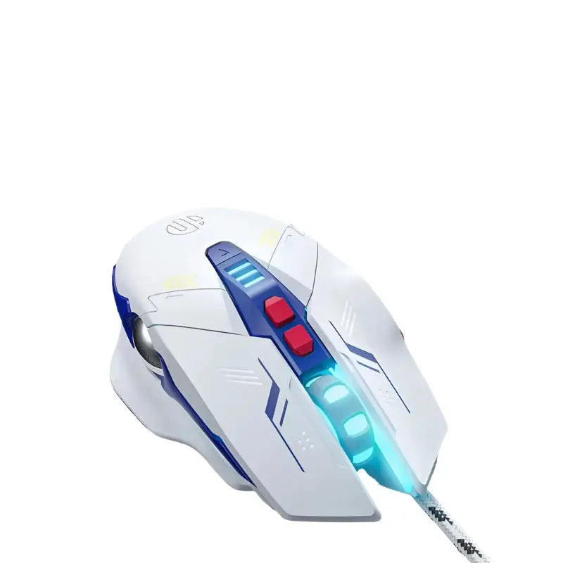 Mouse Gamer INPHIC-W9 Mouse Gaming com Fio 8800 DPI Ajustável e Ergonômico E-sports Respiração Macro Efeito de Iluminação PUBG CF LOL Aliexpress