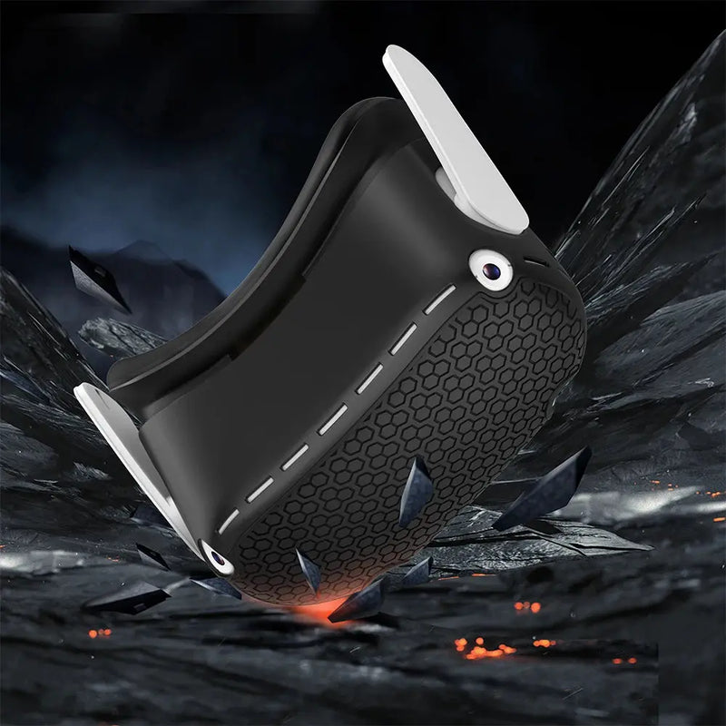 Silicone VR Capa Protetora Proteção Abrangente para Acessórios VR, Compatível com Quest 2 Acessório Gamer Aliexpress