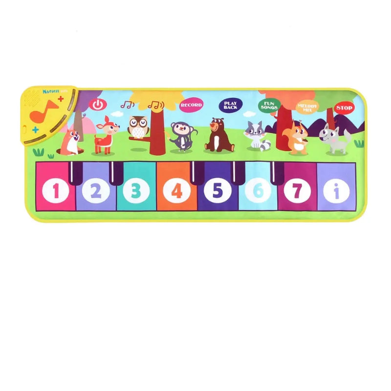 Brinquedo Tapete Musical Multifuncional para Crianças Teclado e Dança 8 Sons de Animais Brinquedo Educativo Presente para Crianças 80x30cm Aliexpress