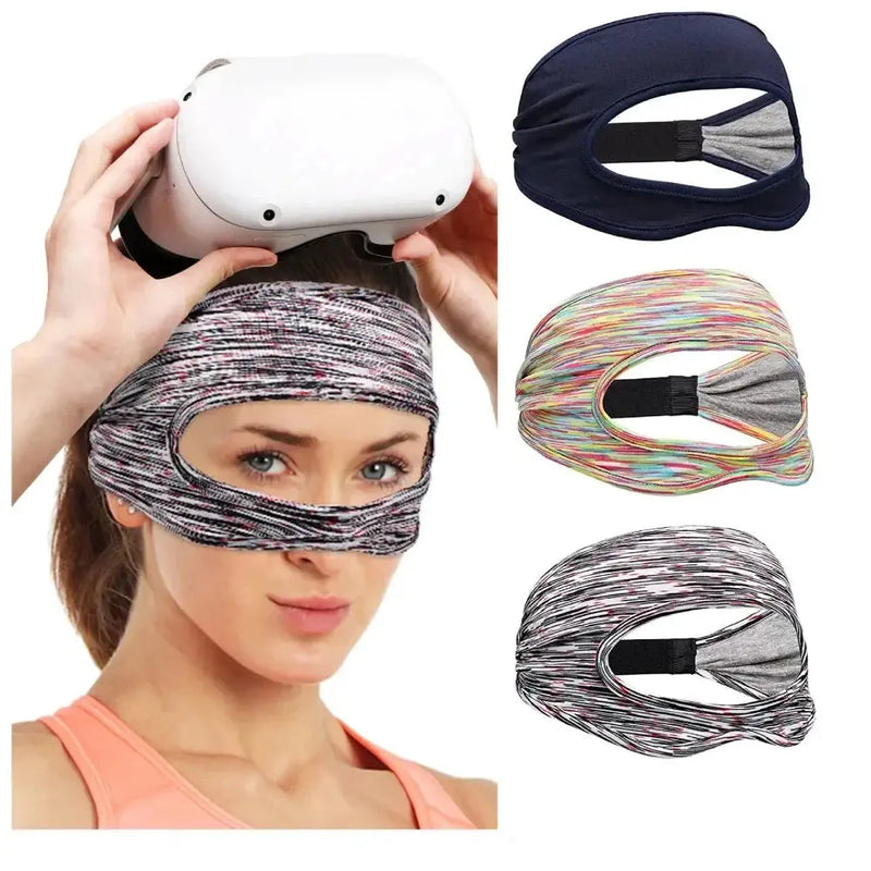 Capa de Máscara VR Respirável para Oculus Quest 2 – Sweat Band para Headsets de Realidade Virtual, Compatível com Pico 4 Vision Pro e Meta Quest 3 Aliexpress