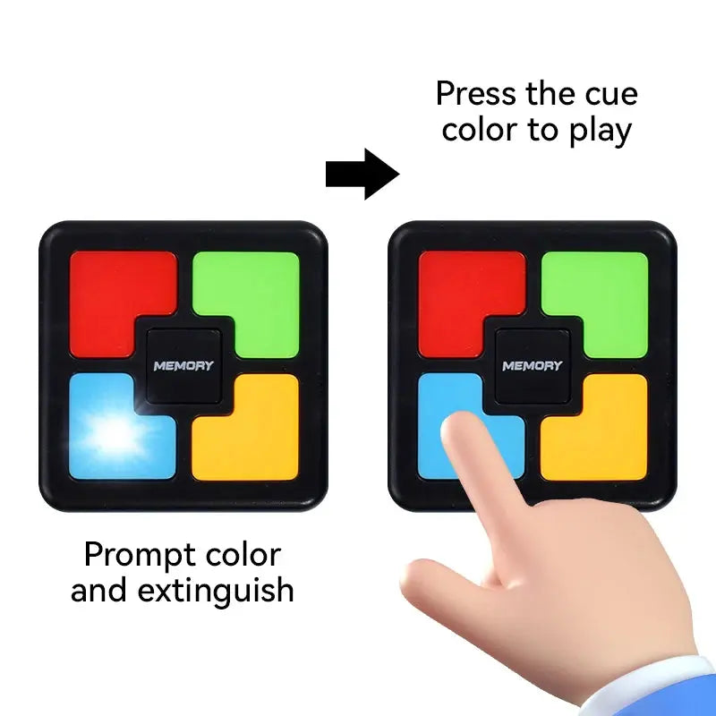 Brinquedo Jogo da Memória Máquina Educativa Brinquedo Interativo com Luzes e Sons Jogo de Treinamento de Memória Brinquedo Divertido para Meninos e Meninas Presente Divertido para Crianças Aliexpress