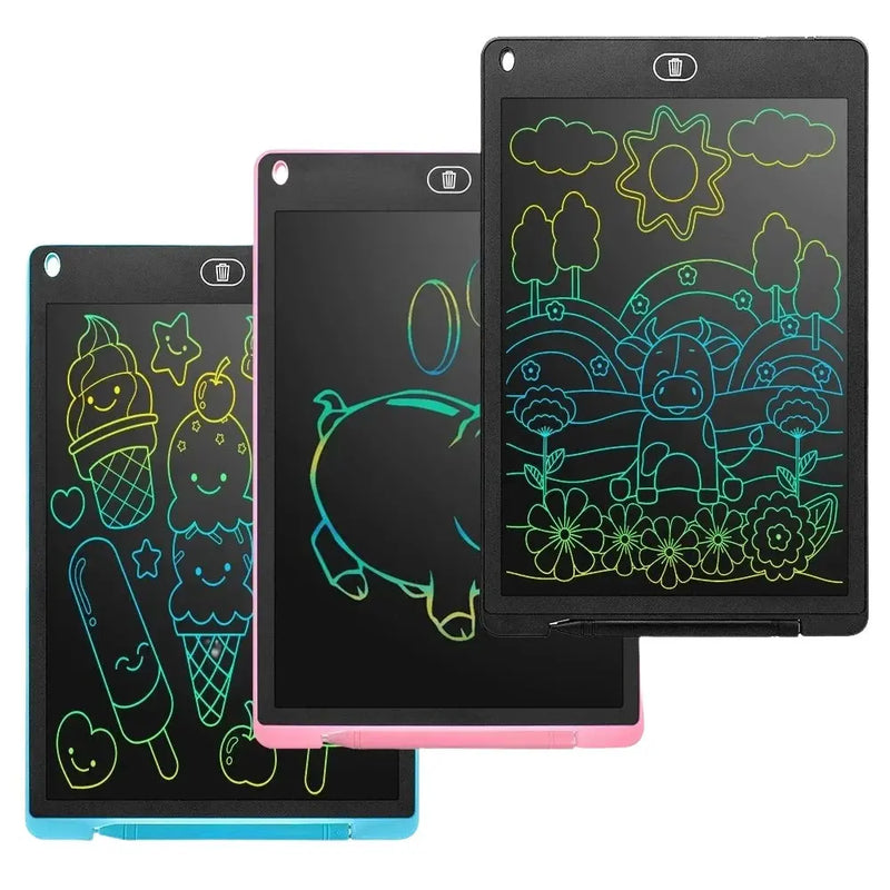 Brinquedo Tablet de Escrita LCD para Crianças Prancheta Montessori Brinquedo Educativo para Estudantes Quadro Mágico Desenhar Presente Disponível em 8.5", 10", 12" Aliexpress