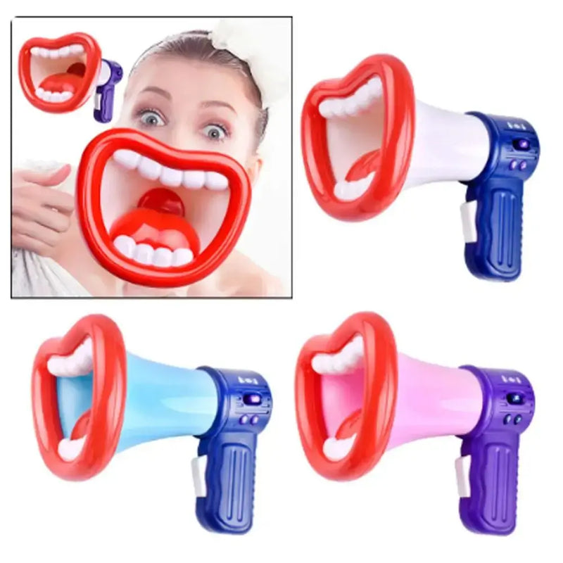 Brinquedo Megafone Boca Grande para Crianças Megafone Portátil Orador Engraçado Brinquedo de Som do Microfone Novo Brinquedo Presente Criança Aliexpress