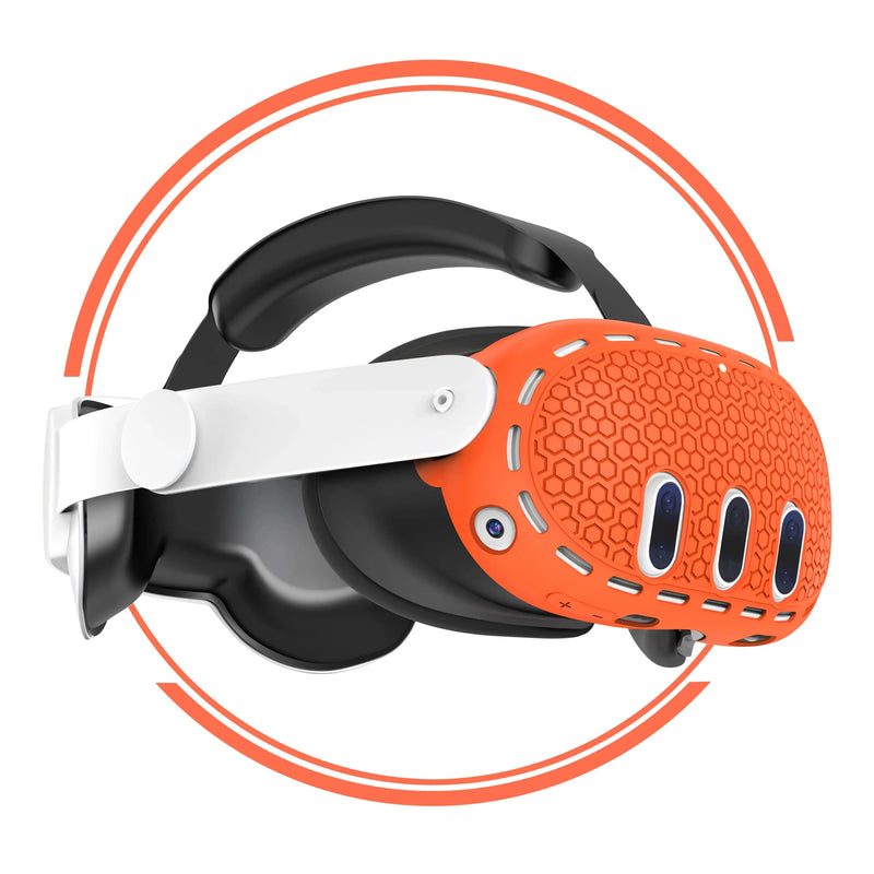 Silicone VR Capa Protetora Acessório Proteção Abrangente para Acessórios VR Compatível com Meta Quest 3 Aliexpress