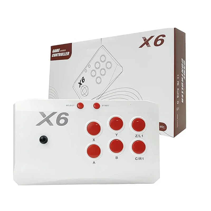Console de TV Game Stick com Joystick Arcade – M8-X6, Built-in 20.000+ Jogos, Opções de 32G, 64G e 128G, Compatível com MAME, Sega, PS1, Atari Aliexpress