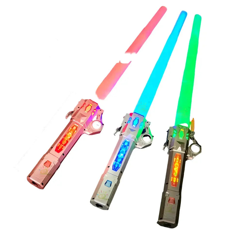 Brinquedo Espada de Luz Retrátil Finger Lightsaber para Crianças Espada Laser Giratória com Som e Luz Som Luminoso Força FX FOC Blaster Brinquedo de Batalha Cosplay Flash Presente Aliexpress