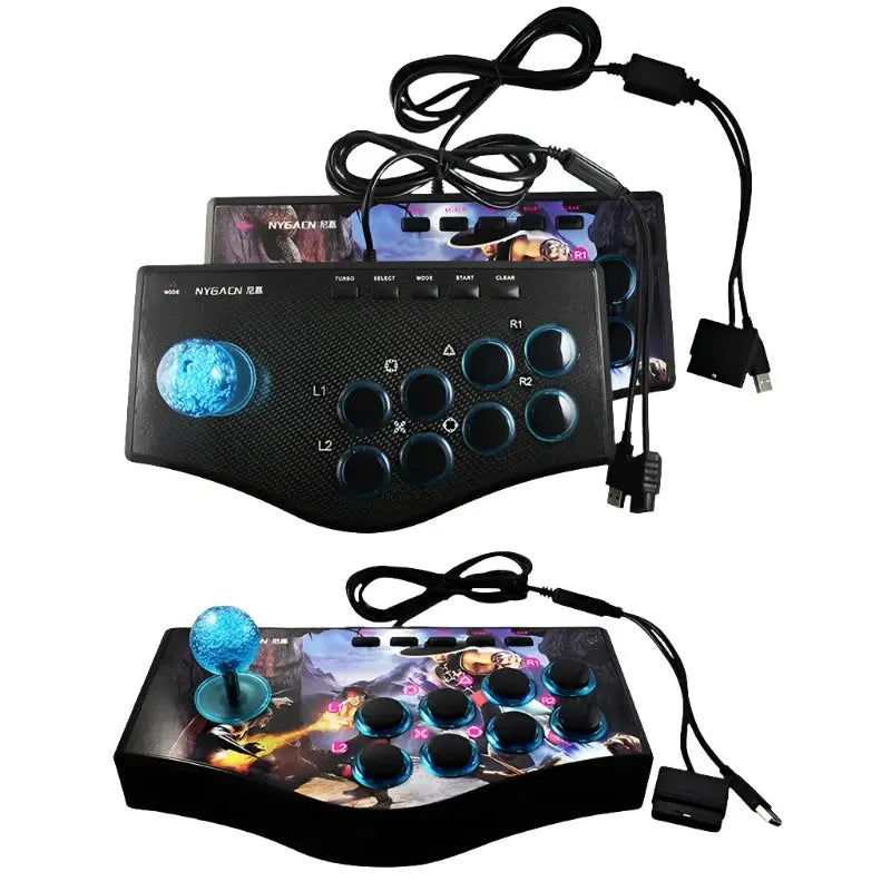 Controlador Arcade Rocker Full-Retro com Joystick USB Acessórios Compatível com PS2, PS3, PC, Android e Smart TV Aliexpress