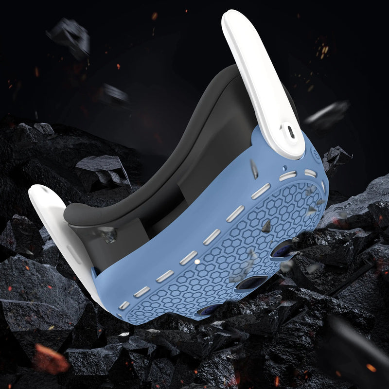 Silicone VR Capa Protetora Acessório Proteção Abrangente para Acessórios VR Compatível com Meta Quest 3 Aliexpress