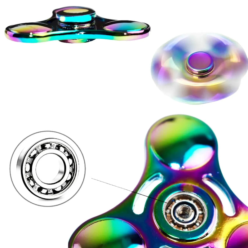 Brinquedo Spinner High Speed Precision Metal Fidget Spinner – Hand Spinner para EDC, ADHD e Ansiedade Brinquedo Colecionável Criança Aliexpress