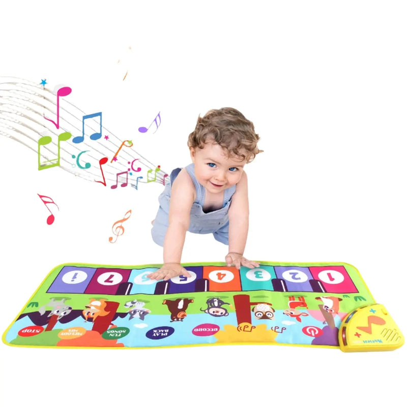 Brinquedo Tapete Musical Multifuncional para Crianças Teclado e Dança 8 Sons de Animais Brinquedo Educativo Presente para Crianças 80x30cm Aliexpress
