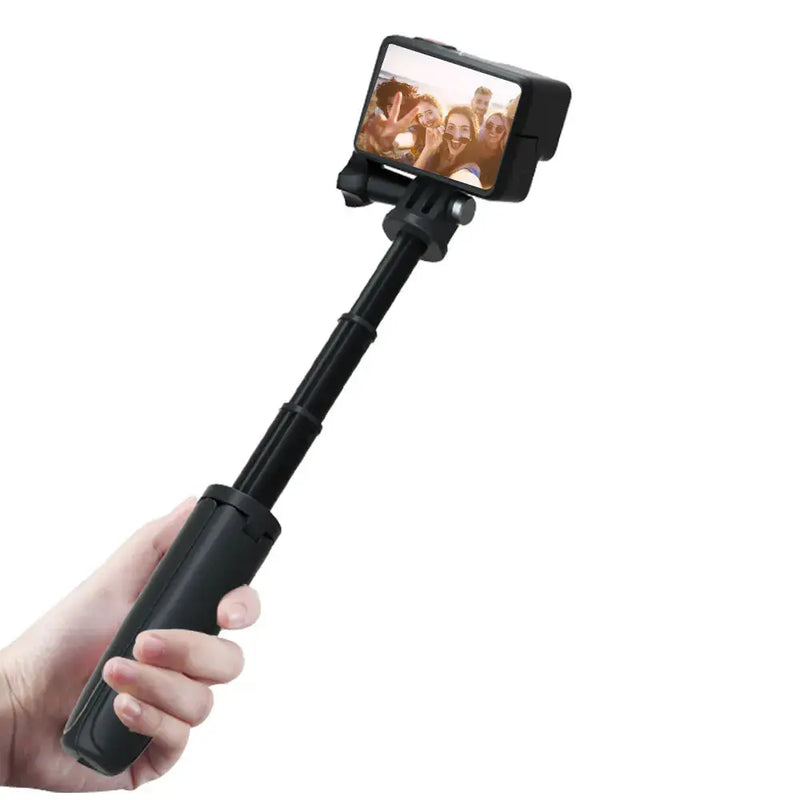 Mini Monopé Portátil para Go Pro Hero 11 10 Tripé Dobrável para Vlogs e Ações Sessão Preto, Osmo Action Camera Acessório Aliexpress