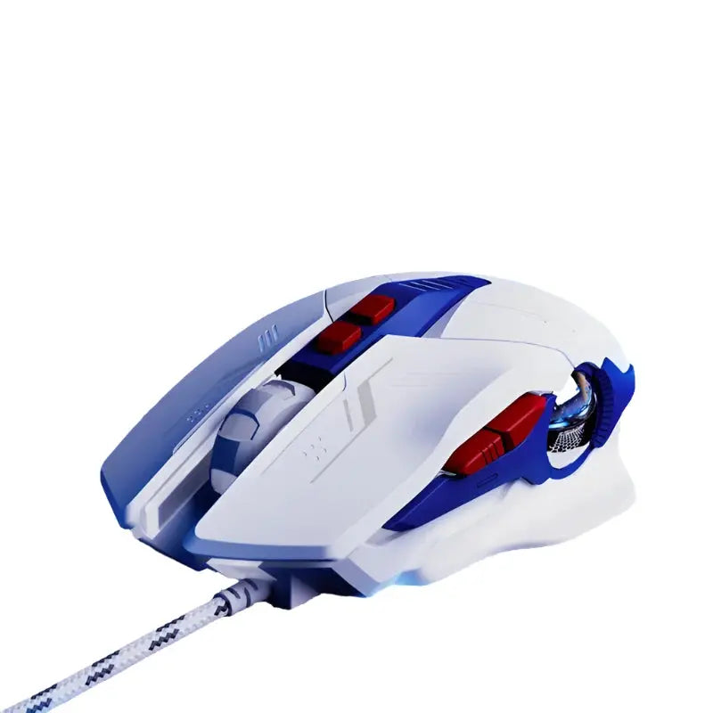 Mouse Gamer INPHIC-W9 Mouse Gaming com Fio 8800 DPI Ajustável e Ergonômico E-sports Respiração Macro Efeito de Iluminação PUBG CF LOL Aliexpress