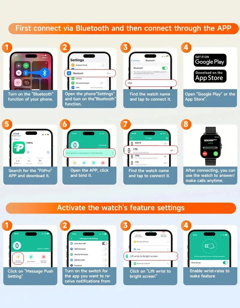 Relógio Inteligente Smartwatch Xiaomi Full Touch Screen Esportivo e Fitness para Homens e Mulheres BT Call Relógio de Pulso Digital Novo para 2024 Acessório Aliexpress