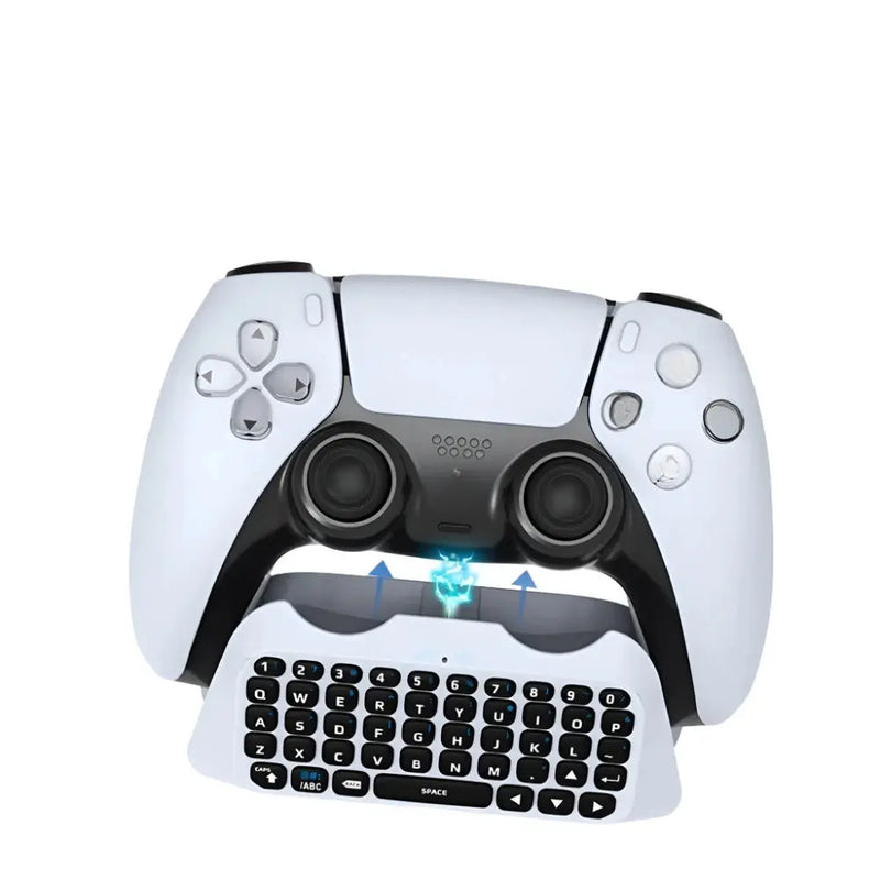 Teclado para Controle Sem Fio para PS5 Mini Gamepad Portátil com Alto-Falante Embutido Jack de Áudio 3.5mm e Conectividade 3.0 Acessório Gamer Presente Criança Aliexpress
