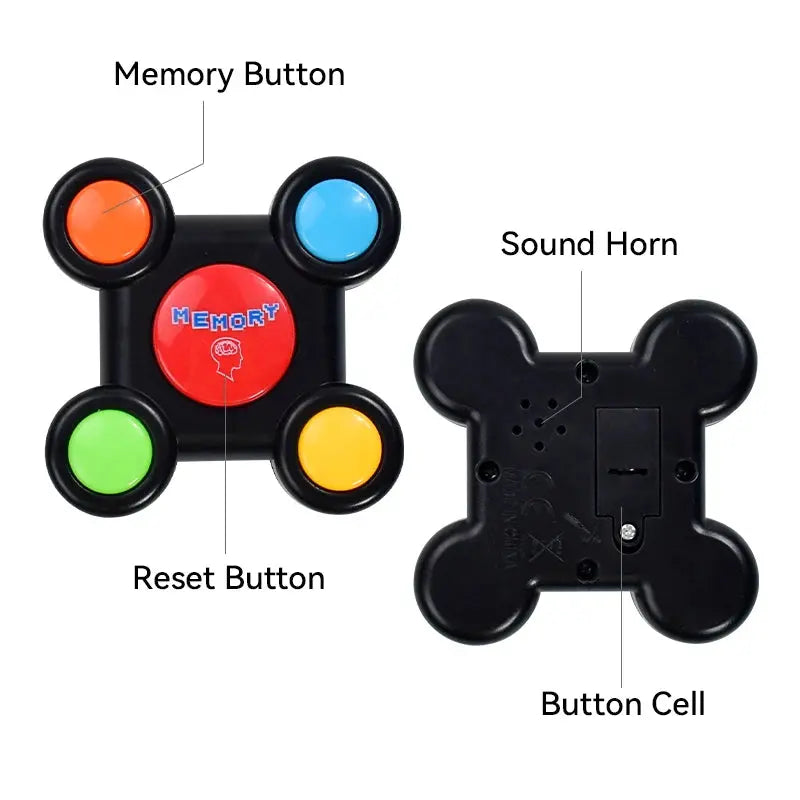 Brinquedo Jogo da Memória Máquina Educativa Brinquedo Interativo com Luzes e Sons Jogo de Treinamento de Memória Brinquedo Divertido para Meninos e Meninas Presente Divertido para Crianças Aliexpress