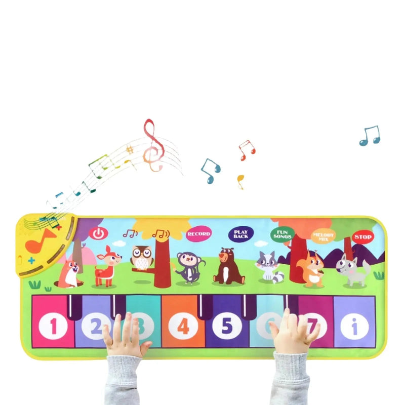 Brinquedo Tapete Musical Multifuncional para Crianças Teclado e Dança 8 Sons de Animais Brinquedo Educativo Presente para Crianças 80x30cm Aliexpress