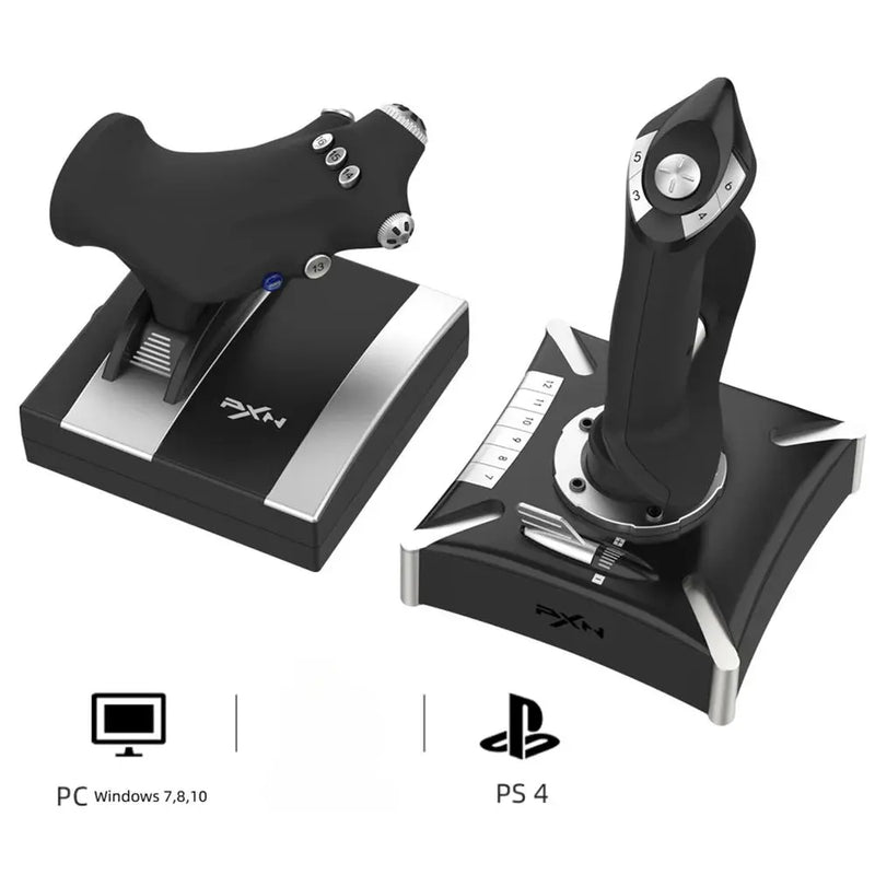 Manche PXN-2119II PRO Flight Simulator 2021 Gamepad Controlador de Vibração e Joystick para PC e PS4 Acessório Game Presente Adulto Criança Aliexpress