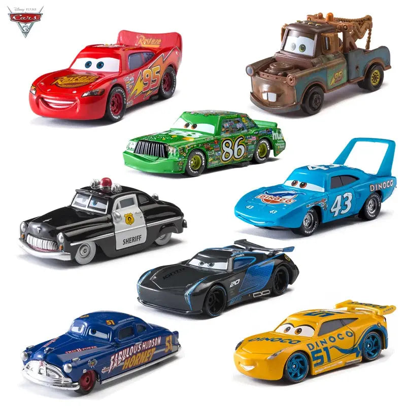 Brinquedo de Carro para Crianças Disney Pixar Cars 3 Modelos Lightning McQueen Jackson Storm e Mater Escala 1:55 Metal Diecast em Liga de Alumínio Presente para Crianças Aliexpress