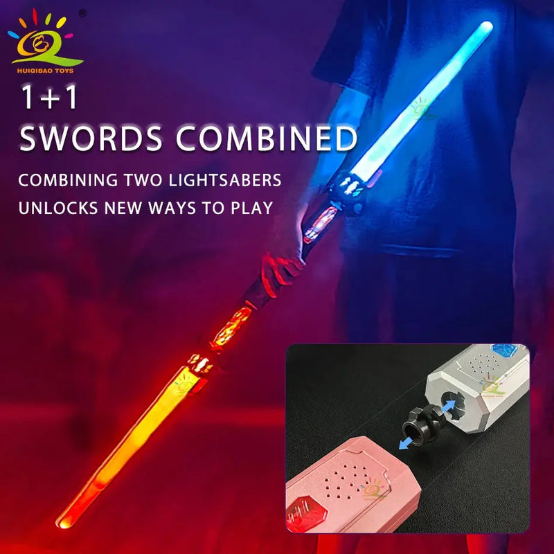 Brinquedo Espada de Luz Retrátil Finger Lightsaber para Crianças Espada Laser Giratória com Som e Luz Som Luminoso Força FX FOC Blaster Brinquedo de Batalha Cosplay Flash Presente Aliexpress