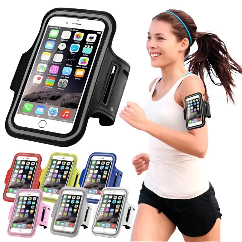 Ultra Zipper Arm Bag Case Correndo Braçadeira Esportiva para AirPods Pro e Smartphones iPhone 15, 14, 13, 12, 11 Pro Max, 14 Plus, Samsung S22, S23 Aliexpress