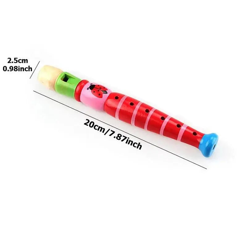 Brinquedo Flauta de Madeira dos Desenhos Animados para Crianças Clarinete de 6 Furos Brinquedo Musical para Bebês Instrumento Musical Educativo TMZ 1 Peça Presente para Meninos e Meninas Criança Aliexpress