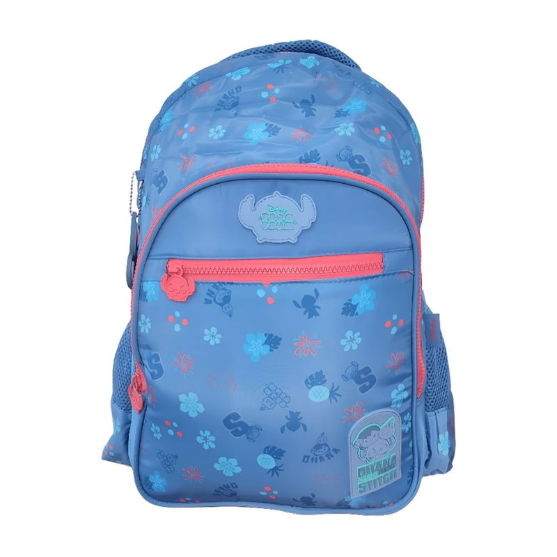 Mochila de Costas Tsum Tsum Stitch Disney Escolar Notebook Juvenil Resistente Espaçosa Original Ponto Criativo