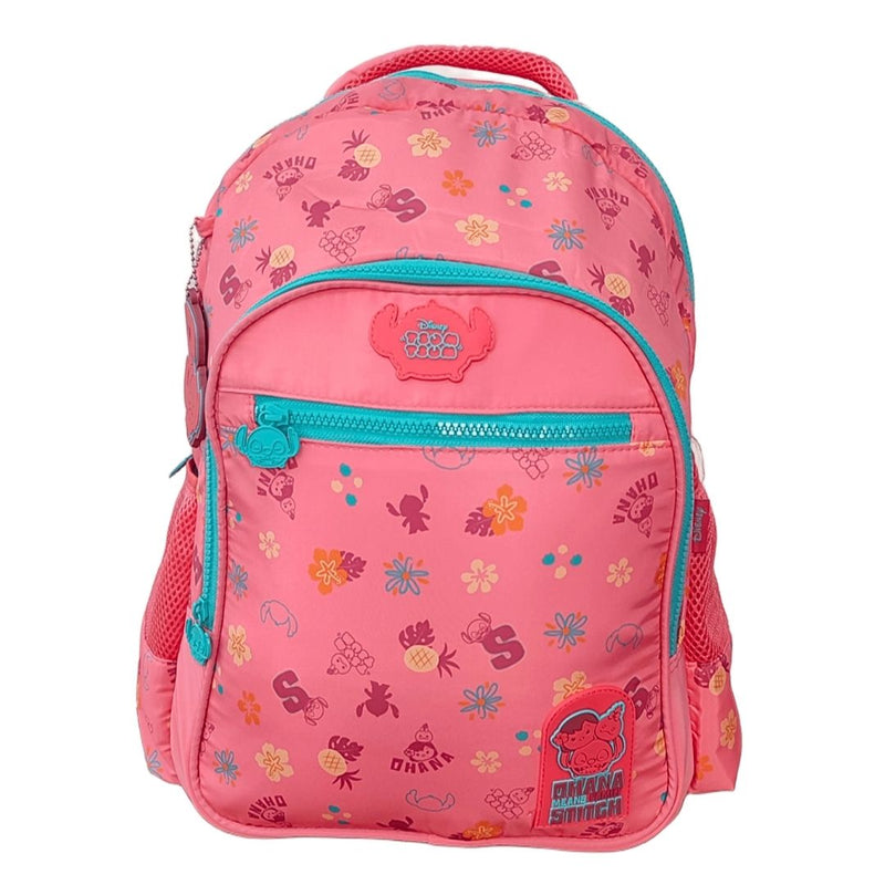 Mochila de Costas Tsum Tsum Stitch Disney Escolar Notebook Juvenil Resistente Espaçosa Original Ponto Criativo