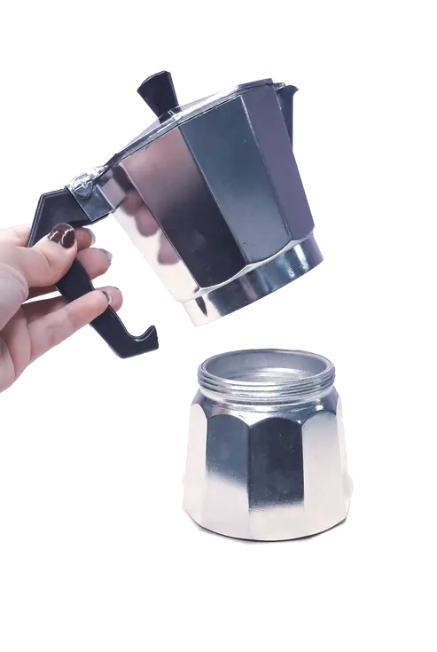 Cafeteira Expresso Alumínio Luxo Tipo Italiana Para 9 Xic - Ke Home Megalomania