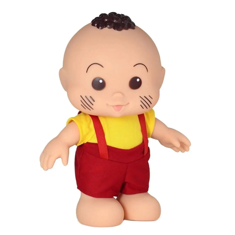 Boneco Cascão Iti Malia Turma da Mônica Infantil Criança Brinquedo Vinil Baby Blink Megalomania