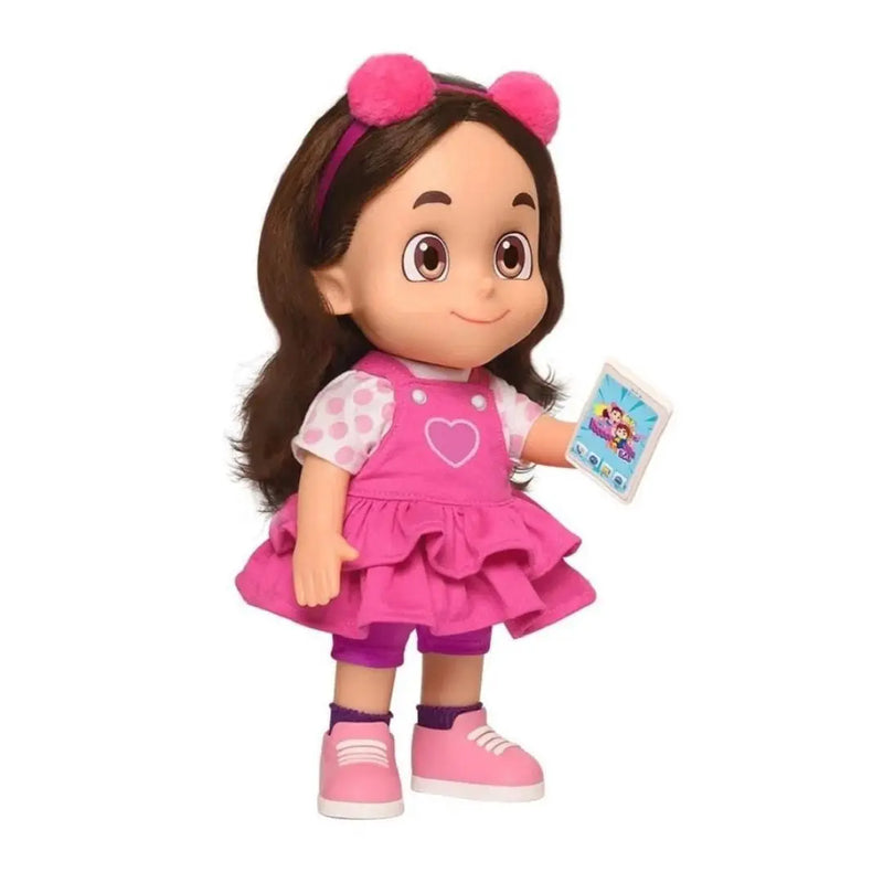 Boneca Mecanizada Maria Clara Brinquedo Maria Clara e JP Infantil Crianças Baby Blink Megalomania
