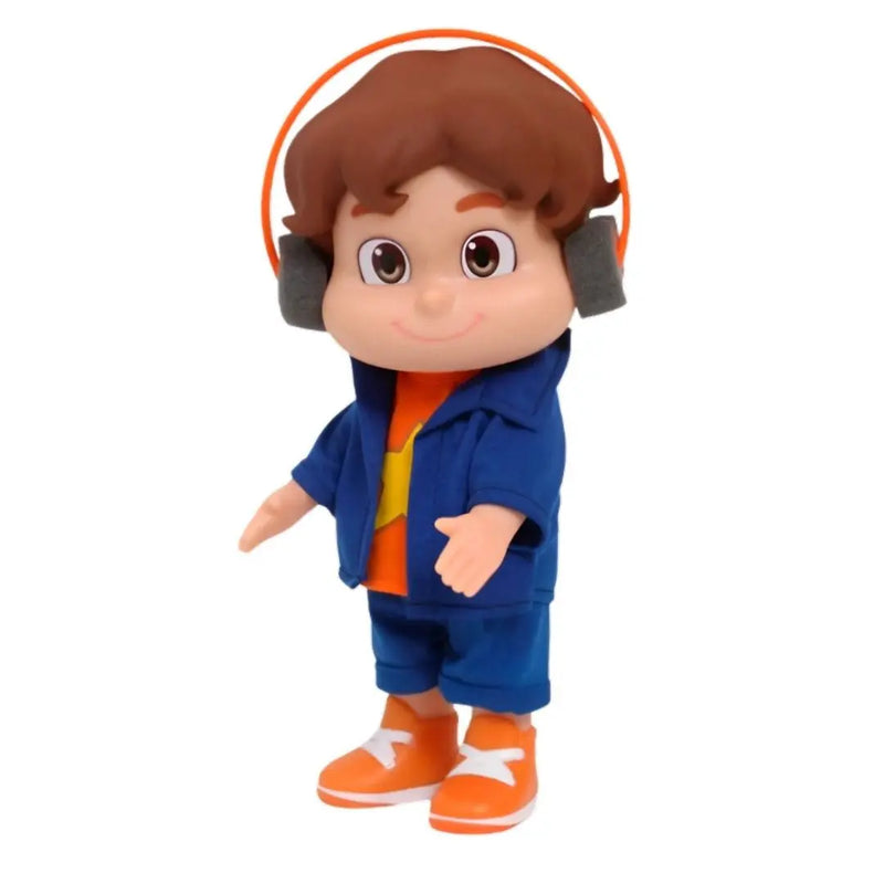 Boneco Mecanizado JP Automatizado Brinquedo Vinil Infantil Criança Maria Clara e JP Baby Blink Megalomania