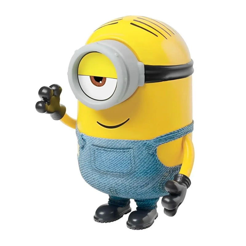 Boneco Minions Stuart Musical 10 Frases Meu Malvado Favorito Infantil Crianças NovaBrink Megalomania