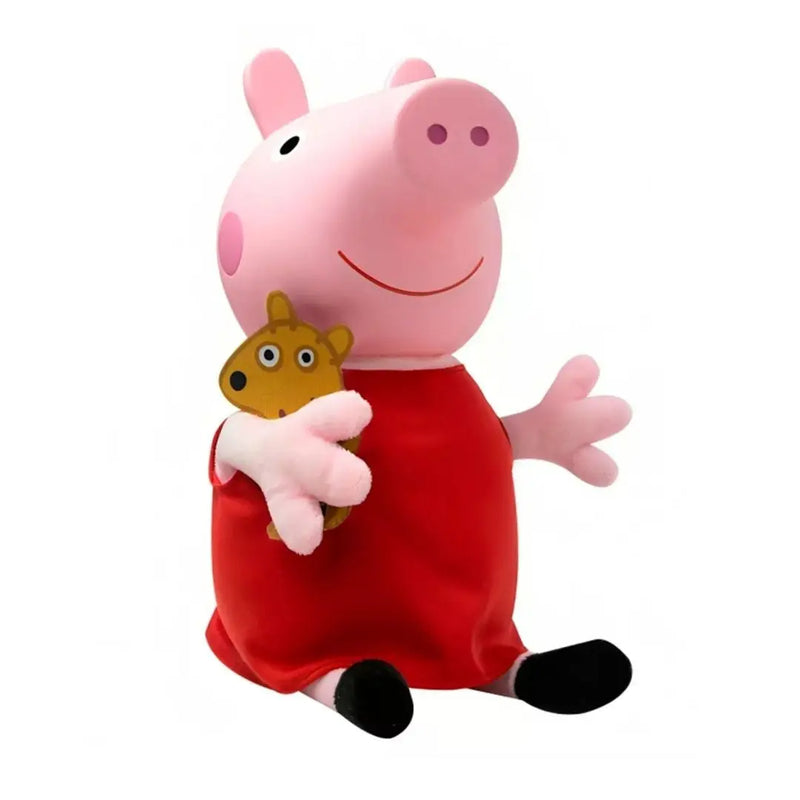 Boneca Peppa Pig Brinquedo Pernas e Braços Articulados Vinil Infantil Criança Novabrink Megalomania