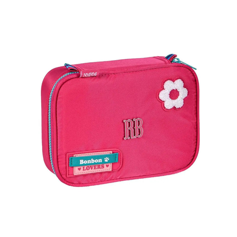 Estojo Box Rebecca Bonbon Azul Rosa Preto Feminino Meninas Juvenil Fashion Clio Megalomania
