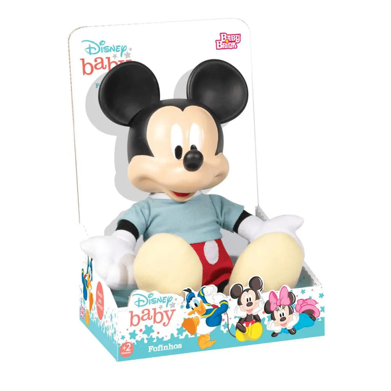 Boneco Baby Mickey Fofinho  Walt Disney Store Original Baby Brink Megalomania