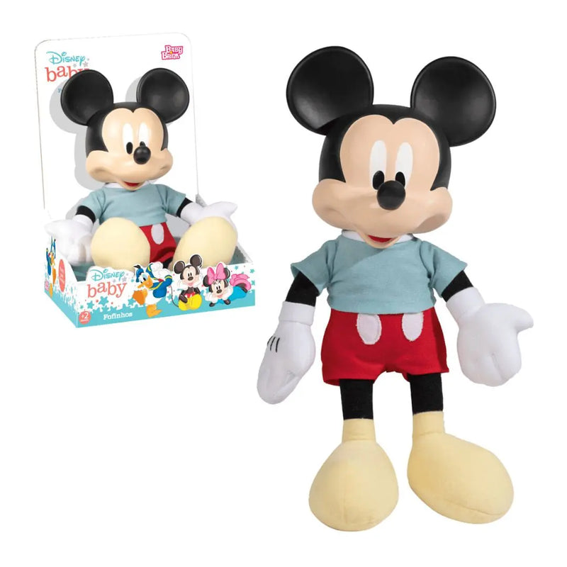 Boneco Baby Mickey Fofinho  Walt Disney Store Original Baby Brink Megalomania
