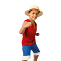 Fantasia Infantil Luffy One Piece Anime Chapéu Palha Pirata Nova Blink Megalomania