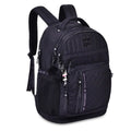 Mochila de Costas Mala Bolsa Rebecca Bonbon Preto Rosa Lillás Fashion Meninas Clio Megalomania