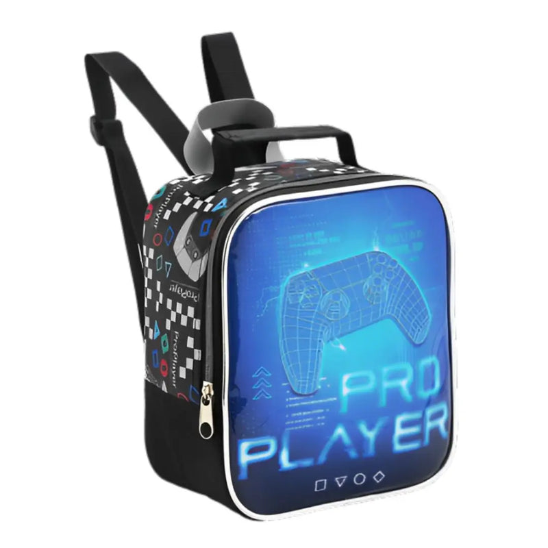 Lancheira Térmica Infantil Video Game Console Escolar Masculino MEninos Seanite Megalomania