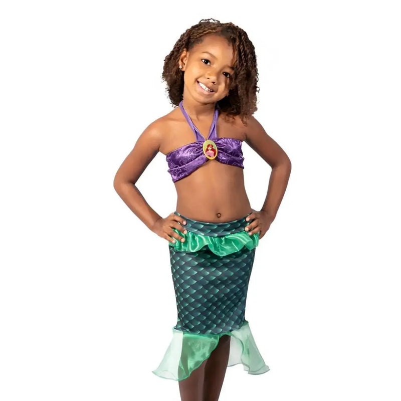 Fantasia Ariel A Pequena Sereia Especial Disney Especial Pop Infantil Crianças Novablink Megalomania