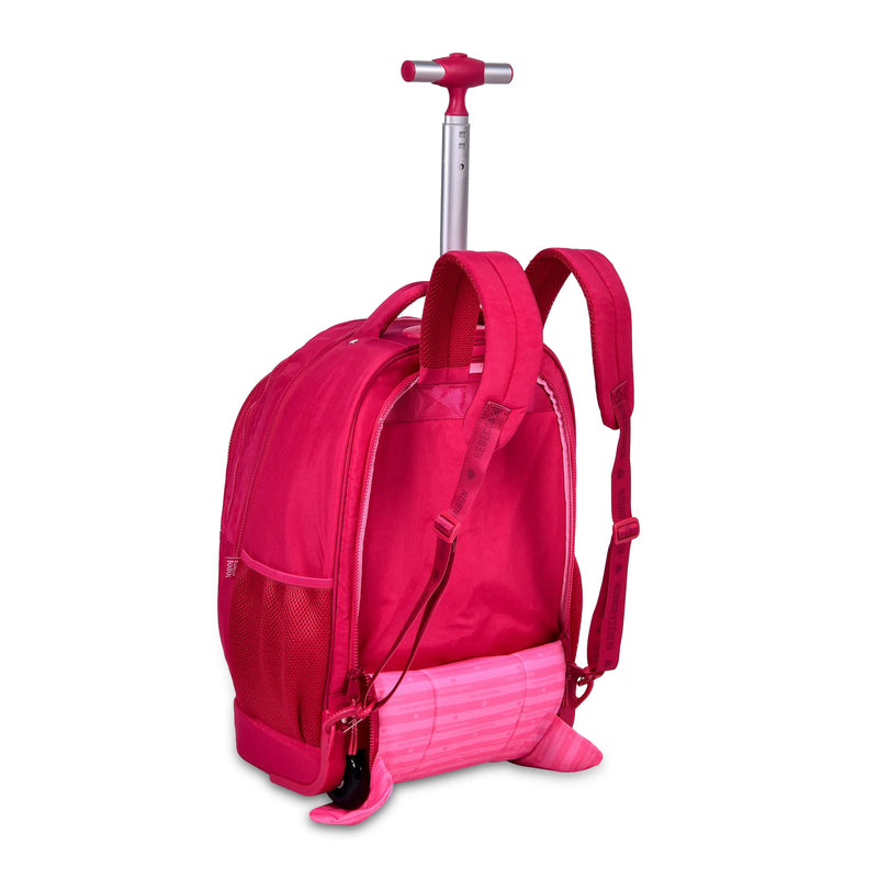 Mochila de Carrinho Mala Bolsa Preto Rosa Lilás Rebecca Bonbon Fashion Meninas Clio Megalomania