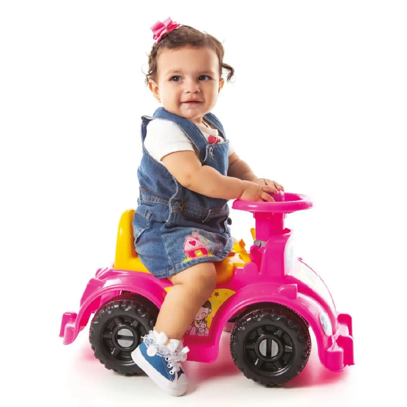 Brinquedo Carrinho Andador Interativo Ketokinha Princesa Feminino Triciclo Kendy Megalomania