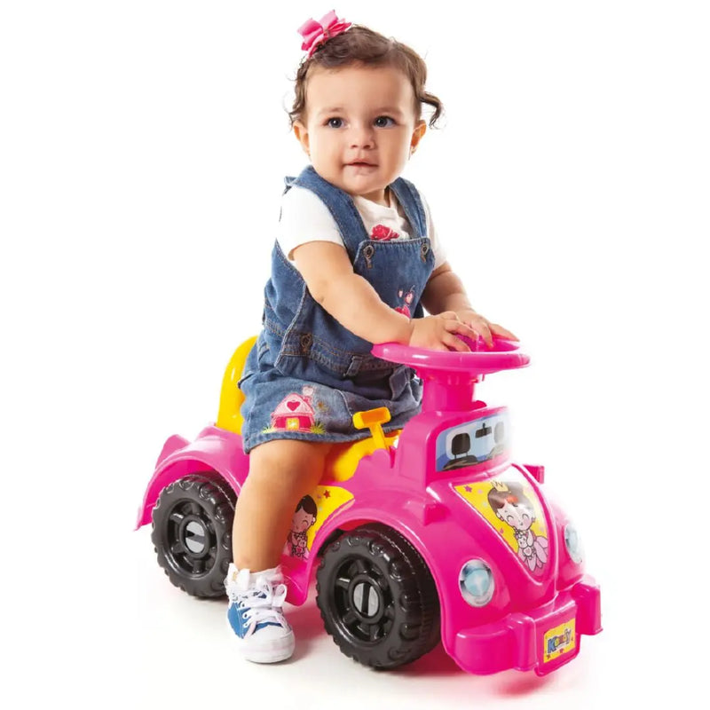 Brinquedo Carrinho Andador Interativo Ketokinha Princesa Feminino Triciclo Kendy Megalomania